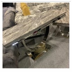 House Of Bling Furniture Boutique Buxford Marble Console Table Different Colours Side Tables