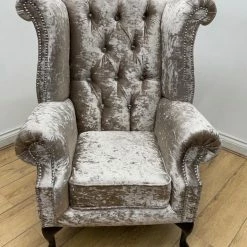 House Of Bling Furniture Boutique Sofas Queen Ann Arm Chair