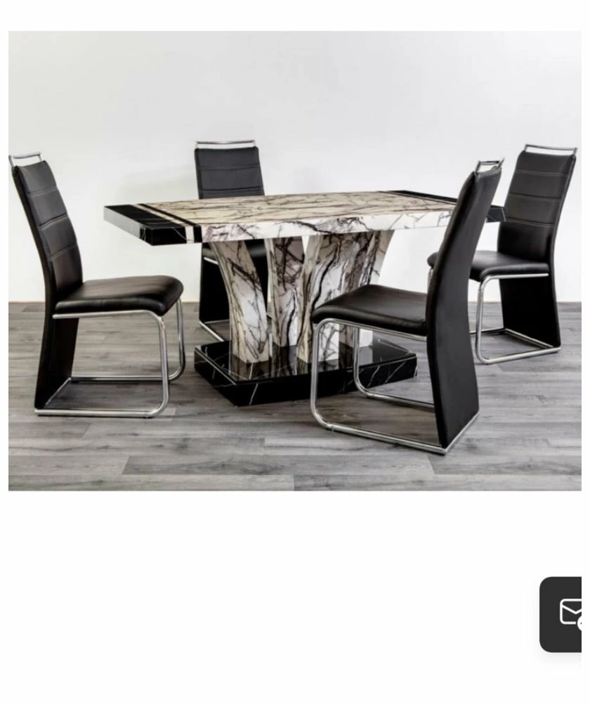 House Of Bling Furniture Boutique Sonia Dining Table 3 House Of Bling Furniture Boutique Sonia Dining Table