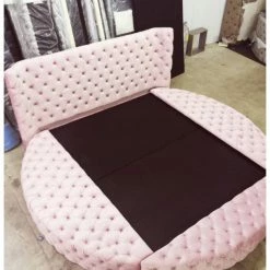 House Of Bling Furniture Boutique Lacey Round Bed ( Fits Standard Uk Mattress Sizes) Beds 12 House Of Bling Furniture Boutique Lacey Round Bed ( Fits Standard Uk Mattress Sizes) Beds