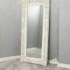 House Of Bling Furniture Mirrors Milano Cream Large Mirror