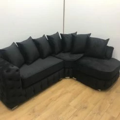 House Of Bling Furniture Boutique Bentley Fully Buttoned Sofa Sofas