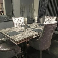 House Of Bling Furniture Boutique Buxford Marble Table Dining Tables