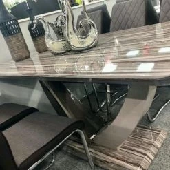 House Of Bling Furniture Boutique Dining Tables And Chairs Sets Archie Table With Chairs.