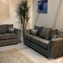 House Of Bling Furniture Boutique Sofas Canterbury Sofa In Alska Fabric