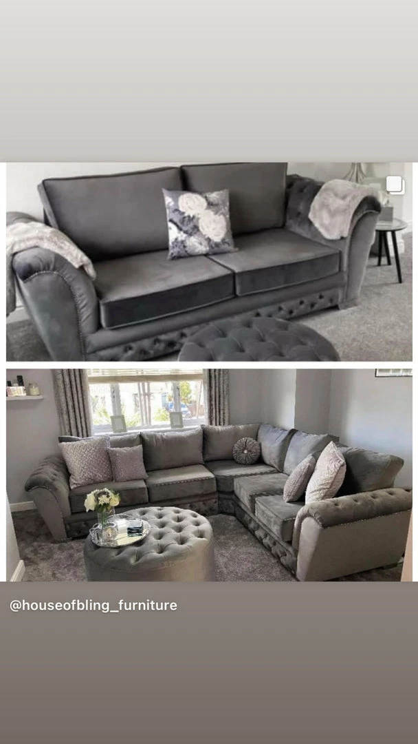 House Of Bling Furniture Boutique Louis Corner Sofa 8 House Of Bling Furniture Boutique Louis Corner Sofa