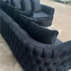 House Of Bling Furniture Boutique Royal London Curved Sofa Set... Sofas
