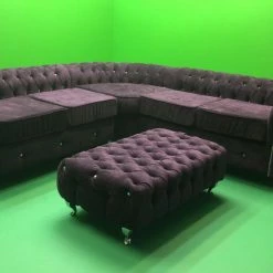 House Of Bling Furniture Boutique Freda Chesterfield Sofa