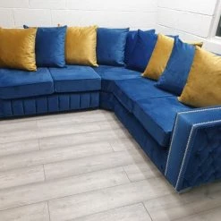 House Of Bling Furniture Boutique Thomas Button Sofa