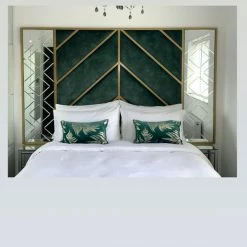 House Of Bling Furniture Boutique Dumfries Wallboard Bed With Choice Of Metal Colour Luxury Beds