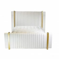 House Of Bling Furniture Boutique Beds Thomas Luxury Metal Trim Bed