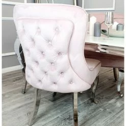 House Of Bling Furniture Boutique Buckingham Chair Pink