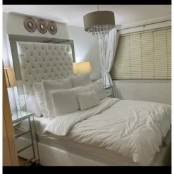 House Of Bling Furniture Boutique Ashley Mirrored Bed. 9 House Of Bling Furniture Boutique Ashley Mirrored Bed.