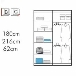 House Of Bling Furniture Boutique Chantel Wardrobe Different Size Options Available 10 House Of Bling Furniture Boutique Chantel Wardrobe Different Size Options Available