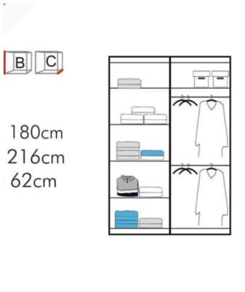 House Of Bling Furniture Boutique Chantel Wardrobe Different Size Options Available 5 House Of Bling Furniture Boutique Chantel Wardrobe Different Size Options Available