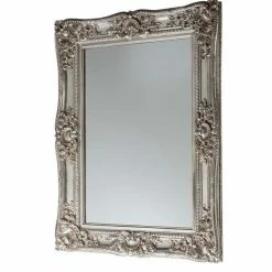 House Of Bling Furniture Milano Silver Medium Size Mirror Mirrors