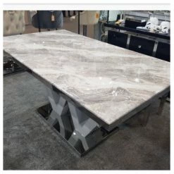 House Of Bling Furniture Boutique Lara Marble Dining Table