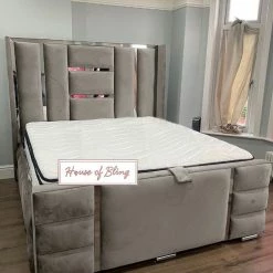 House Of Bling Furniture Boutique Luxury Ryan Wing Bed