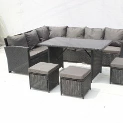House Of Bling Furniture Boutique Rattan Corner Sofa Set Dining Tables And Chairs Sets
