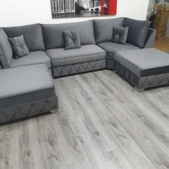 House Of Bling Furniture Boutique Sofas Lucy U Shape Sofa