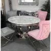 House Of Bling Furniture Boutique Louis Dining Table With Chair Options.