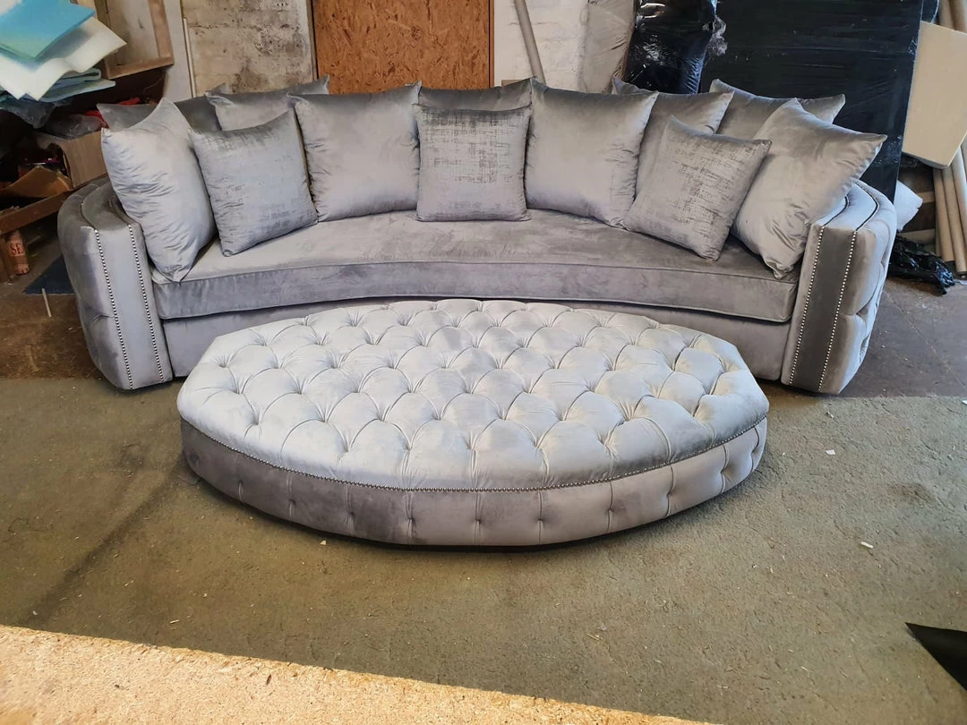 House Of Bling Furniture Boutique Curved London Luxury Sofa. 7 House Of Bling Furniture Boutique Curved London Luxury Sofa.