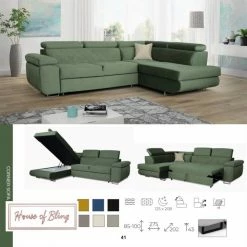 House Of Bling Furniture Boutique Luna Sofa Bed.. Corner Sofas 11 House Of Bling Furniture Boutique Luna Sofa Bed.. Corner Sofas