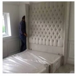 House Of Bling Furniture Boutique Beds Royal Roma Wing Back Bed.