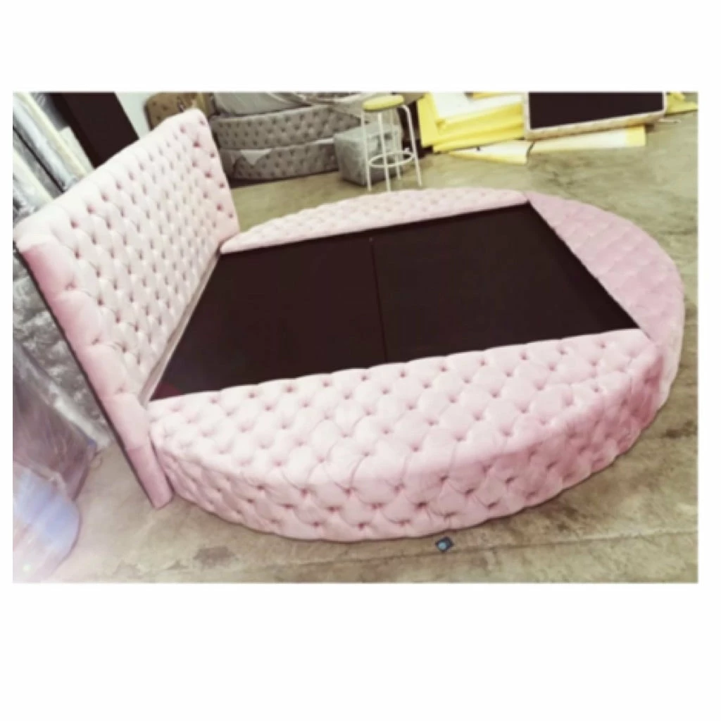 House Of Bling Furniture Boutique Lacey Round Bed ( Fits Standard Uk Mattress Sizes) Beds 5 House Of Bling Furniture Boutique Lacey Round Bed ( Fits Standard Uk Mattress Sizes) Beds