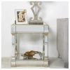 House Of Bling Furniture Boutique Side Tables Venice Mirrored Side Table
