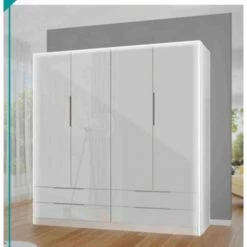 House Of Bling Furniture Boutique Monaco Wardrobe Different Colours Available