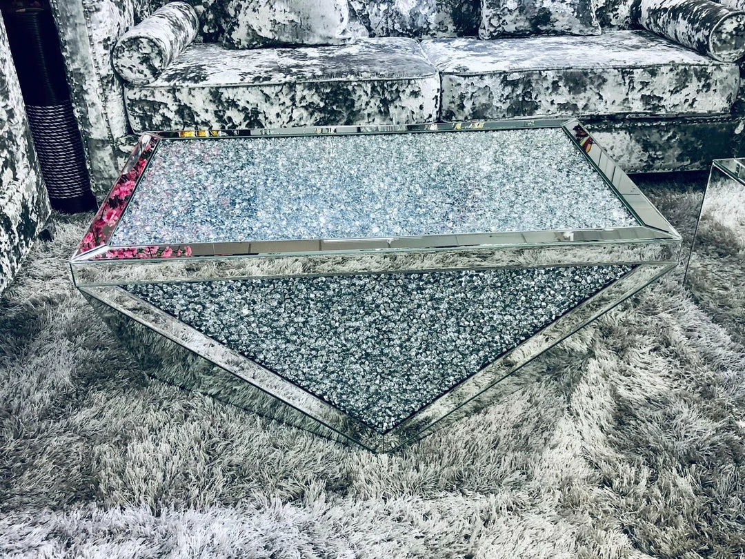 House Of Bling Furniture Boutique V Crushed Coffee Table Coffee Tables 4 House Of Bling Furniture Boutique V Crushed Coffee Table Coffee Tables