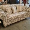 House Of Bling Furniture Boutique Royal Windsor Sofa In Floral Cream And Beige Sofas