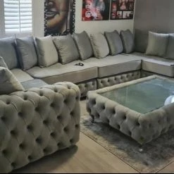 House Of Bling Furniture Boutique U Shape Ashton Sofa Sofas