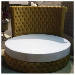 House Of Bling Furniture Boutique Round Rio Bed Complete With Mattress