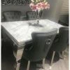 House Of Bling Furniture Boutique Dining Tables And Chairs Sets Cambridge Marble Table With 4 Dining Chairs