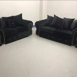 House Of Bling Furniture Boutique Rico Sofa Set 3 Plus 2 Sofas