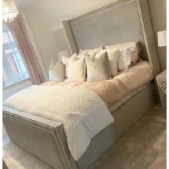 House Of Bling Furniture Boutique Valentino Wing Bed.. Beds