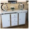 House Of Bling Furniture Boutique London 3 Drawer Cabinet Bianca Range