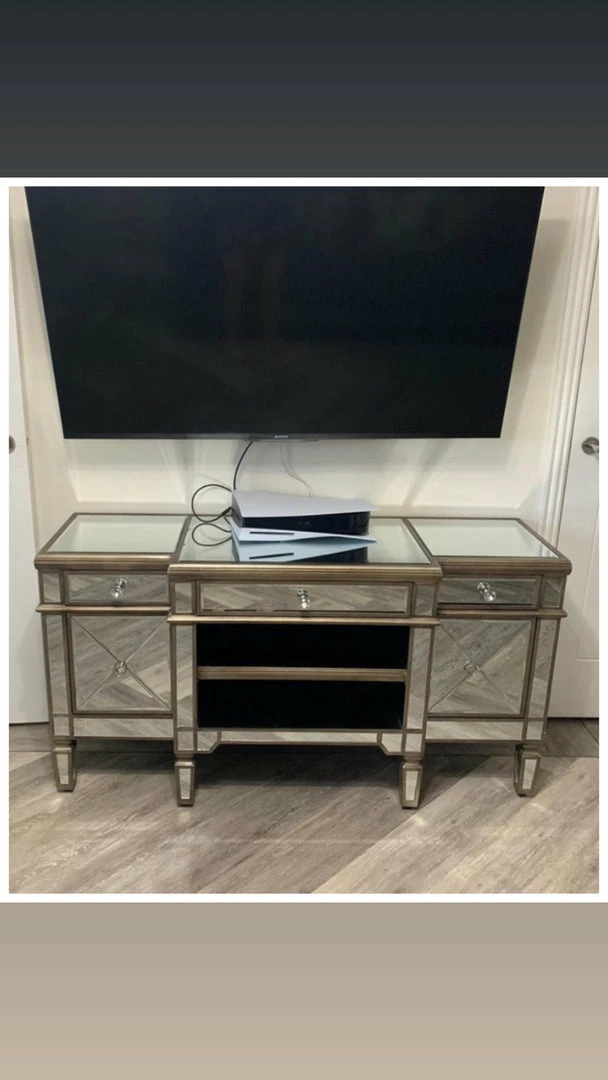 House Of Bling Furniture Boutique Valencia Antique Silver Tv Media Unit TV Cabinets 3 House Of Bling Furniture Boutique Valencia Antique Silver Tv Media Unit TV Cabinets