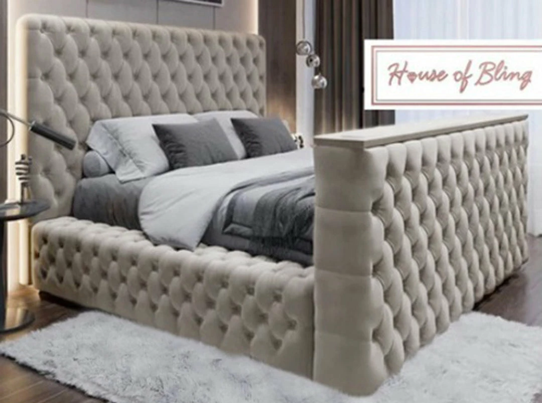 House Of Bling Furniture Boutique Luxury Beds Royale TV BED 7 House Of Bling Furniture Boutique Luxury Beds Royale TV BED