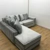 House Of Bling Furniture Boutique Oxford Corner Chaise Shape Sofa.