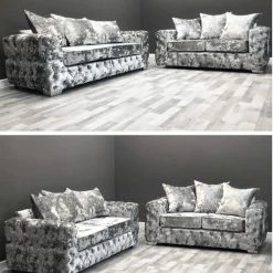 House Of Bling Furniture Boutique Ashton 3 Plus 2 Seater