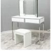 House Of Bling Furniture Boutique Dressing Tables White Contemporary Dressing Table With Stool And Mirror 2 House Of Bling Furniture Boutique Dressing Tables White Contemporary Dressing Table With Stool And Mirror