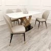 House Of Bling Furniture Moscow Marble Dining Table With Chair Option Dining Tables 2 House Of Bling Furniture Moscow Marble Dining Table With Chair Option Dining Tables