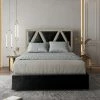 House Of Bling Furniture Boutique Texas Luxury Metal Trim Bed
