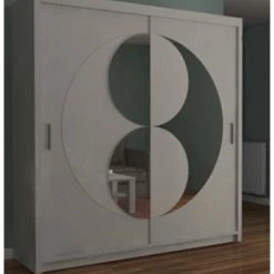 House Of Bling Furniture Boutique Rico Wardrobe Available In 2 Sizes And 3 Different Colours