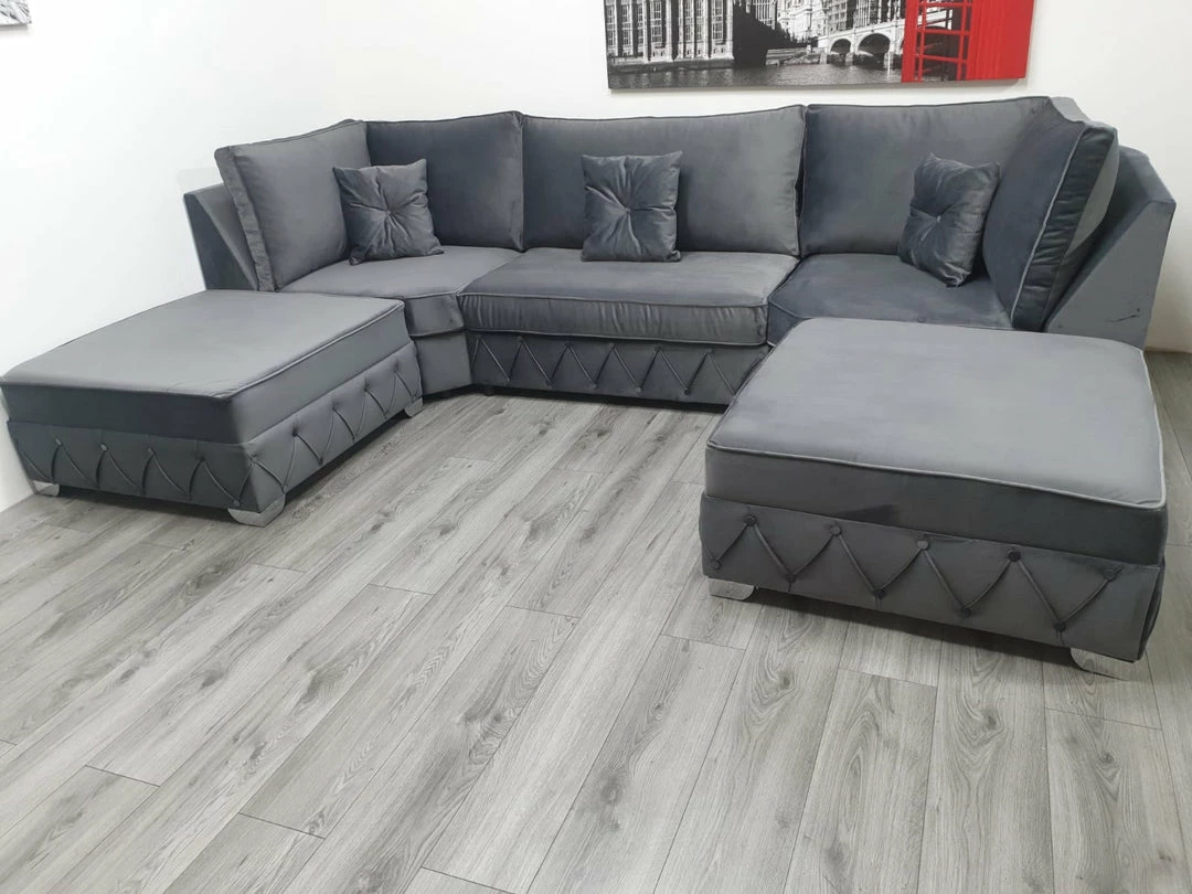 House Of Bling Furniture Boutique Sofas Lucy U Shape Sofa 8 House Of Bling Furniture Boutique Sofas Lucy U Shape Sofa