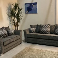 House Of Bling Furniture Boutique Sofas Canterbury Sofa In Alska Fabric