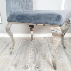 House Of Bling Furniture Boutique Dining Chairs Grey Velvet Paris Chair 7 House Of Bling Furniture Boutique Dining Chairs Grey Velvet Paris Chair